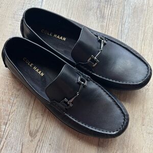 Cole Haan Men's Classic Black Slip-On Loafers